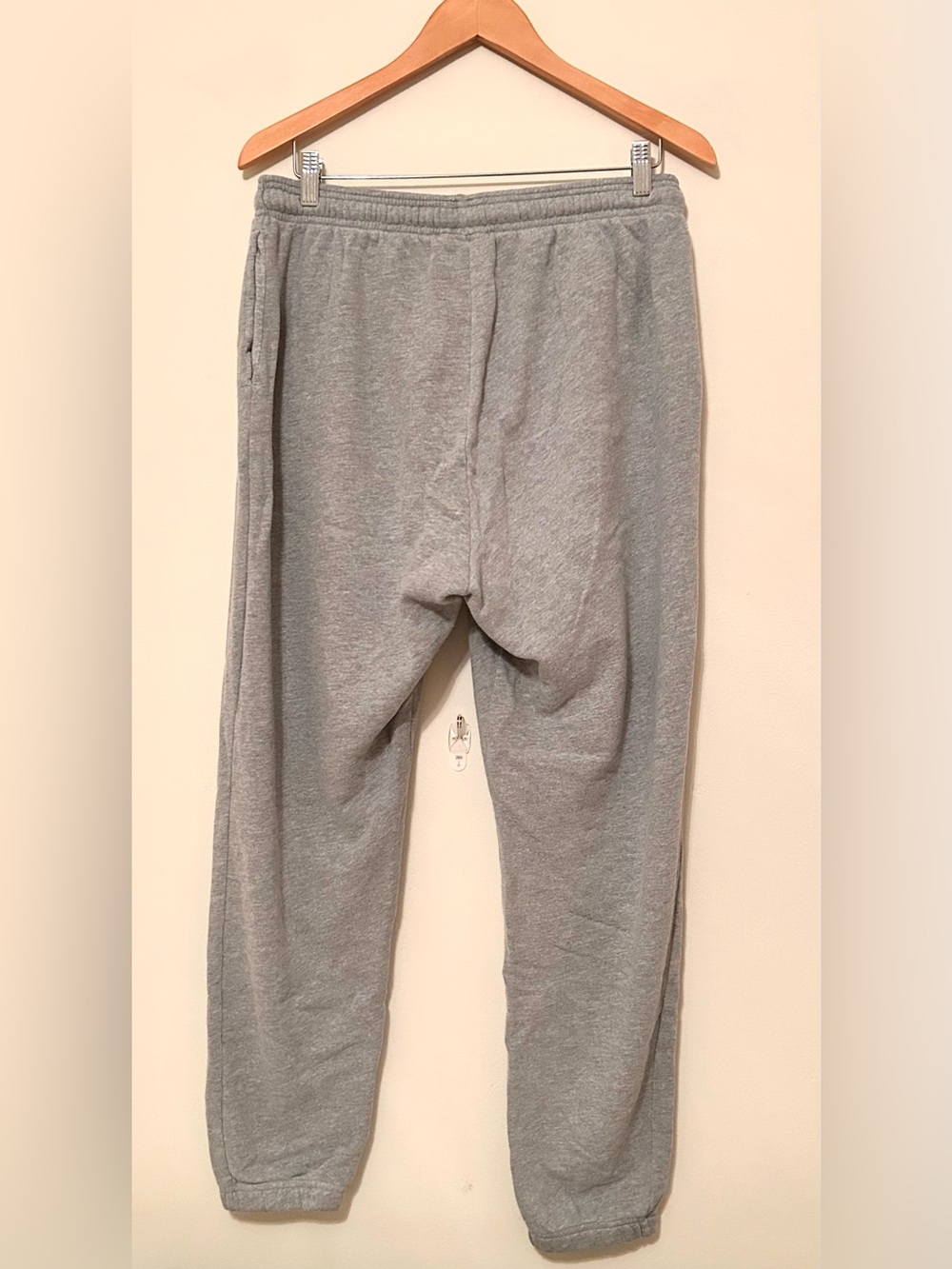 Bella Canvas Gray Joggers/Sweatpants W/ Elastic Waist Band and Pockets - Picture 5 of 5